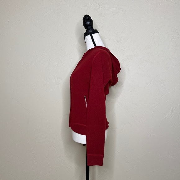 Three Dots Red Women's Sweater Cardigan/Size Small - Picture 3 of 11